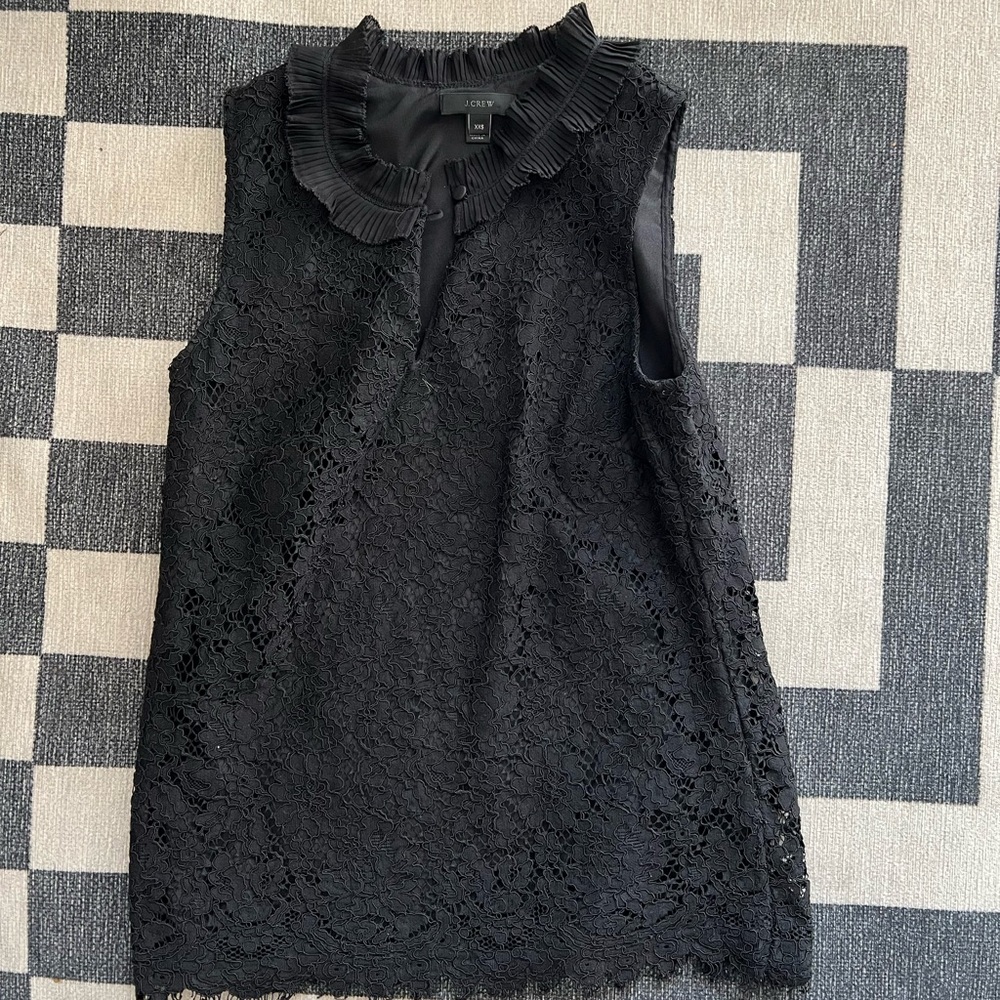 lace business casual top